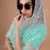 Cross Stylish Party Wear saree with Cutdana Work