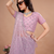 Cross Stylish Party Wear saree with Cutdana Work