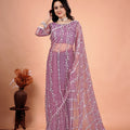 Tamanaa Stylish Saree With Cutdana and sequence  work