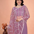 Tamanaa Stylish Saree With Cutdana and sequence  work