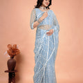 Tamanaa Stylish Saree With Cutdana and sequence  work