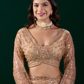 Styalish Net  Heavy Cutdana Embroidered Yellow Saree (Katrina)