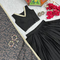 Black navratri chaniya choli | black lehenga cholis for Navratri