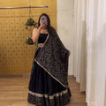 Black navratri chaniya choli | black lehenga cholis for Navratri