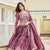 Blue Hosta Designer lehenga choli | Pink Designer lehenga choli