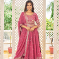 Pink Lehenga Choli - Buy Designer Lehengas Wedding Party Wear Lehengas Bridal Lehengas Gowns Red Lehengas Silk Lehengas